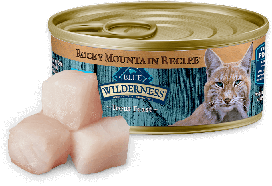 BLUE Buffalo Wilderness Rocky Mountain Recipe Trout Feast - Adult Cat